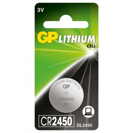 GP CR2450 3V LİTYUM PİL 5Lİ PAKET - 622