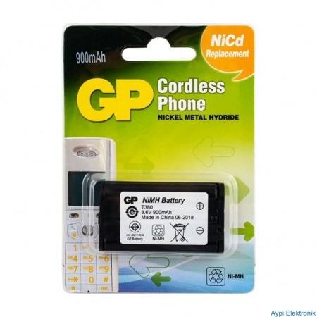 GP T380 3.6V/850MA TELSİZ TELEFON PİLİ - 3288
