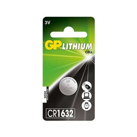 GP CR1632 3V LİTYUM PİL 5Lİ KARTELA  PAKET FİYAT - 2458