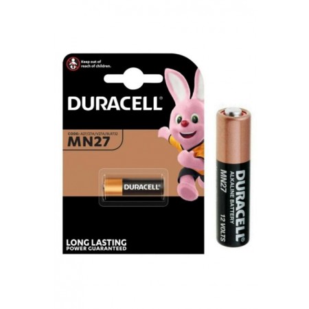 DURACELL 27 A 27A MN27 12V    C5 SİLİNDİR PİL