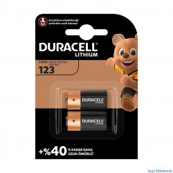DURACELL 2 Lİ   123 / / CR123A / CR17345