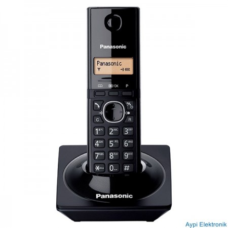 PANASONIC KX-TG1711 TELSİZ DECT TELEFON SİYAH - 13032