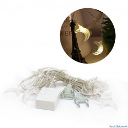 LEDON LD-0014 ANİMASYONLU 4.5 METRE EKLENEBİLİR GÜNIŞIĞI AY YILBAŞI LED IŞIK - 5196