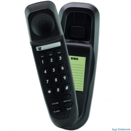 SNT DEMİR KABLOLU DUVAR TİPİ BEYAZ TELEFON - 17018