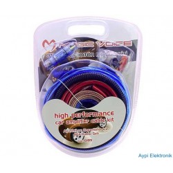 MAGICVOICE MV-6189 4 GA OTO ANFİ KABLO SETİ - 6189