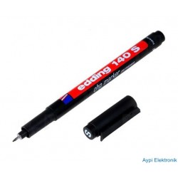 EDDING 147 S SİYAH ASETAT KALEMİ 