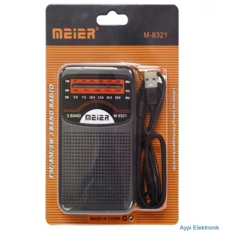 MEİER FM RADIO M-9321 M-9320