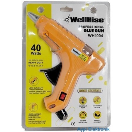SICAK SİL.TABANCASI 40 W WELLHISE  HZD740