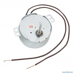 POWERMASTER MOTOR 220V 15R/MIT DC MOTOR ŞÖMİNE MOTORU - 6918