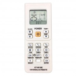 KK KT-9018E A/C UNİVERSAL KLİMA AKILLI KUMANDASI (B-228B) KT9