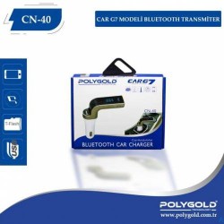 CAR G7 POLYGOLD CN-40  FM TRANSMITTER BLUETOOTH
