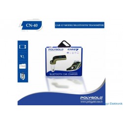 CAR G7 POLYGOLD CN-40  FM TRANSMITTER BLUETOOTH