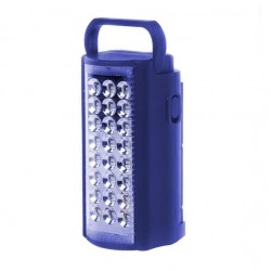 KINSACH KS-824 24 LEDLİ ŞARJLI IŞILDAK (6V4A AKÜLÜ * POWERBANK ÖZELLİKLİ)