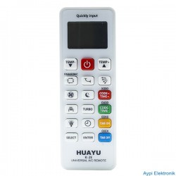 K-2E UNİVERSAL KLİMA AKILLI KUMANDA - 17547