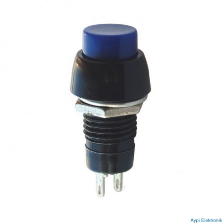 YUVARLAK ANAHTARLI KALICILI 10MM PLASTİK BUTON IC-190 - 7162