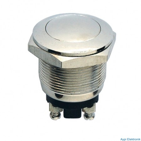 IC-181 D61 METAL BOMBE Ø19MM BUTON PBS28B - 7705