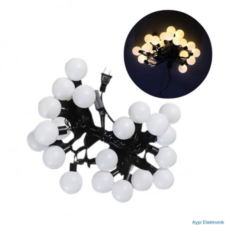 LEDON LD-0013G ANİMASYONLU 4.5 METRE EKLENEBİLİR GÜNIŞIĞI TOP YILBAŞI LED IŞIK - 7837