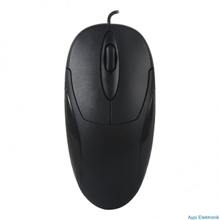 EVEREST SM-216 USB 1200 DPI KABLOLU OPTİK MOUSE SİYAH - 3879