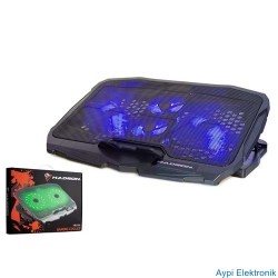 HADRON  LAPTOP SOĞUTUCU ÇİFT FAN IŞIKLI HR2008