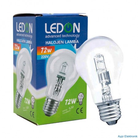 LEDON LD-2772 TASARRUFLU HALOJEN AMPUL E27 72 WATT - 692