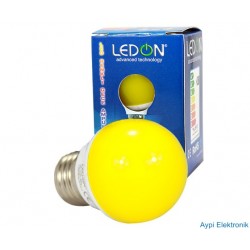 LEDON LD-2702 LEDLİ RENKLİ GECE LAMBASI AMPÜLÜ - 1.5W -E27 - 13709
