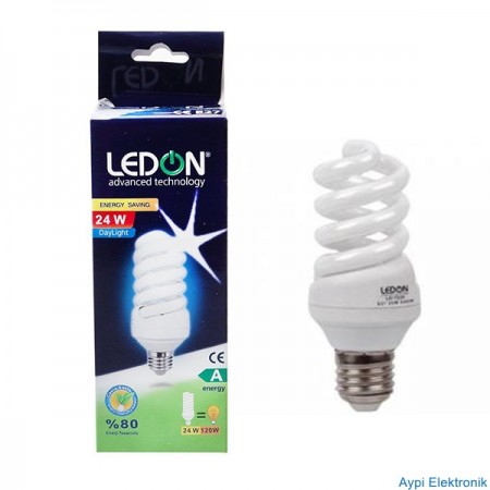 LEDON LD-2724 TASARRUFLU SPİRAL AMPUL E27 24 WATT - 4802