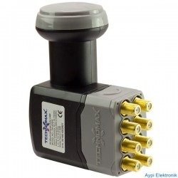 TECHNOMAX TM-4088G GOLD UÇLU SEKİZLİ LNB (0.3 DB) - 5005