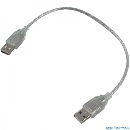 USB UZATMA ERKEK - ERKEK 50 CM M: 8609 MB:24857 SİYAH