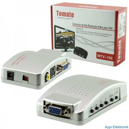 POWERMASTER PM-1963 VGA TO VİDEO GÖRÜNTÜ ÇEVİRİCİ - 1963