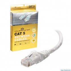 KABLO.CAT5 1 METRE GRİ POŞETLİ - 5811