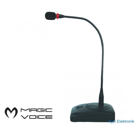 MAGICVOICE HT-370 KÜRSÜ MİKROFONU HIGH-TECH (DİNG-DONGSUZ)(KAZ BOYU 30 CM) - 5573