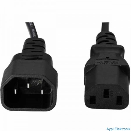 POWERMASTER PM-567 C7 BİLGİSAYAR ARA KABLO 3 X 0.75 MM 1.8 METRE POŞETLİ - 567