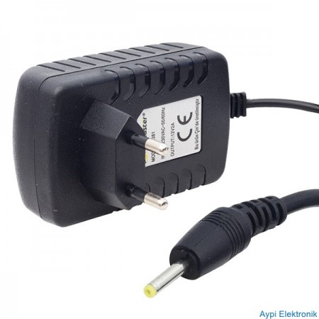 POWERMASTER 12 VOLT 2 AMPER TABLET PC ADAPTÖRÜ 2.5*0.7 İNCE UÇLU  *FULLY O-1611H - 32381