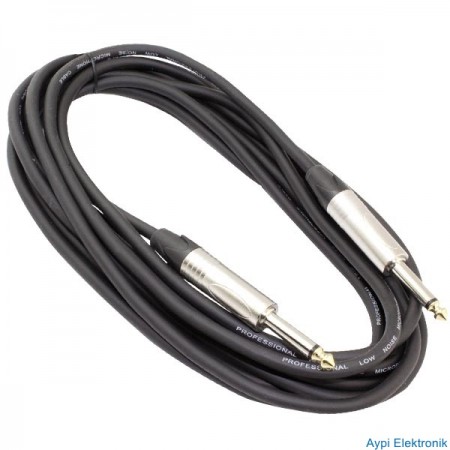 6.3MM E /E  5 METRE ANFİ KABLO GİTAR KABLO   31887
