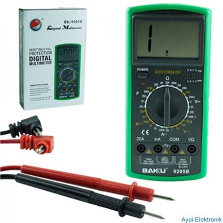 BAKU BK-9205B DIGITAL ÖLÇÜ ALETİ - 16597