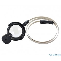 POWERMASTER MG-13BA GÖZE TAKILAN TİP LEDLİ BÜYÜTEÇ