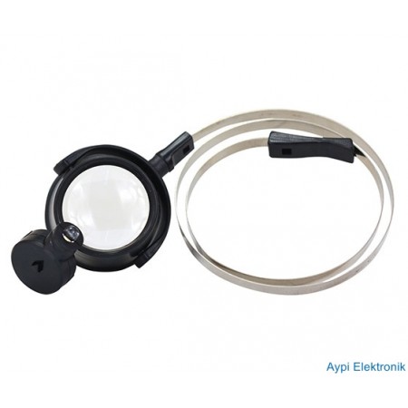 POWERMASTER MG-13BA GÖZE TAKILAN TİP LEDLİ BÜYÜTEÇ