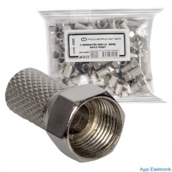 PM-682 GENİŞ RG6-U4 18 MM F KONNEKTÖR (100'LÜ POŞET)