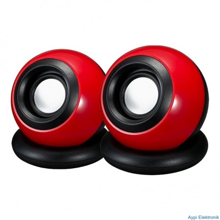 MAGICVOICE D-08L 1 + 1 USB MİNİ OVAL HOPARLÖR ( 3W+3W*4 OHM) - 18360 MAGICVOICE D-08L 1 + 1 USB MİNİ OVAL HOPARLÖR ( 3W+3W*4 OHM) - 18360