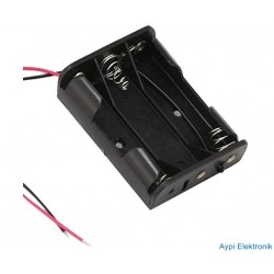 PİL YUVASI 3 LÜ AA (KALEM PİL)  (IC-233-2) - 4887