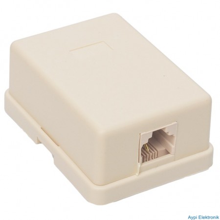 TELEFON KUTUSU TEKLİ 6P/2C - 2477