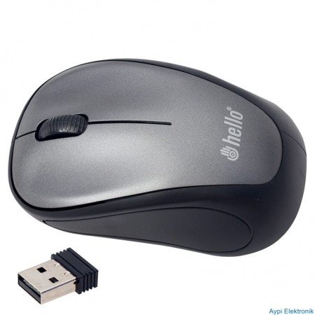 HELLO HL-18741 1200 DPI 2.4GHZ KABLOSUZ MOUSE - 18741
