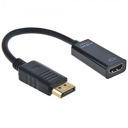 POWERMASTER PM-14030 DISPLAY PORT ERKEK TO HDMI DİŞİ 4K*2K 25CM ÇEVİRİCİ KABLO M:14030