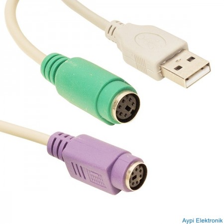 POWERMASTER PM-2505 USB TO PS2 KLAVYE ÇEVİRİCİ - 2505