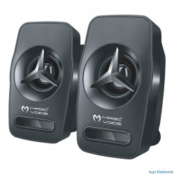 MAGICVOICE T-19 1+1 USB PC HOPARLÖR (2X3 WATT) - 19261