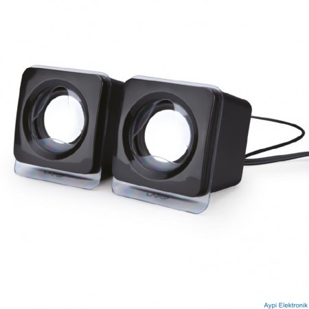 MAGICVOICE A-06 1+1 USB MİNİ PC HOPARLÖR (2X3 WATT) - 19262