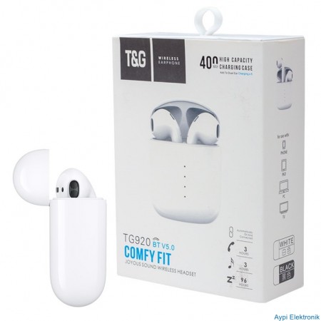 HELLO HL-19670 TG920 IPHONE/ANDROID UNIVERSAL ŞARJLI AIRPODS BLUETOOTH KULAKLIK - 19670