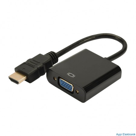 POWERMASTER PM-2162 HDMI TO VGA ÇEVİRİCİ - 2162