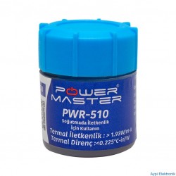 POWERMASTER PWR- 510 GRİ TERMAL MACUN 10G 1.93W/M-K - 2238