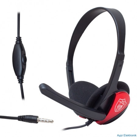MAGICVOICE GM-006 3.5MM AUX GİRİŞLİ STEREO MİKROFONLU KULAK ÜSTÜ OYUNCU KULAKLIK M:2432